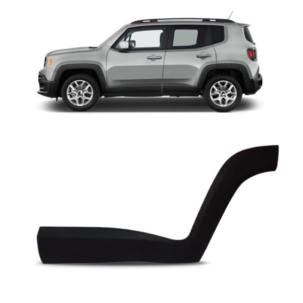 Moldura Lateral Traseira Renegade 2015 16/2018 Texturizado Lado Esquerdo