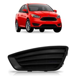 Tela Frontal Moldura Parachoque Para Focus Flexone 15 16 17 Lado Esquerdo