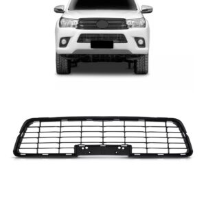 Grade Parachoque Dianteiro Hilux Srv 2016 A 2017 1a Linha Preto