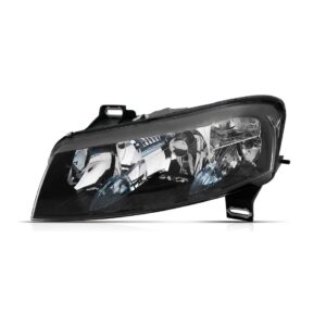 Farol Stilo 01 A 07 Com Moldura Fumê Sem Auxiliar Elétrico Lado Esquerdo