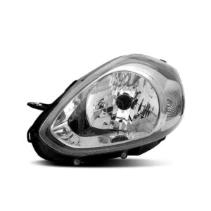Farol Punto 2012 2013 2014 2015 2016 Cromado 1ª Linha Esquerdo/motorista