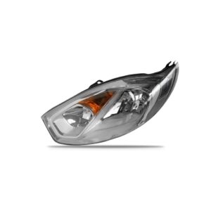 Farol Fiesta 2010 2011 2012 Cromado Com Pisca Âmbar 1ª Linha Esquerdo/motorista