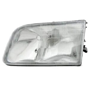 Farol S10 1996 1998 1999 Com Suporte Lente Acrílico 1ª Linha - Esquerdo/motorista