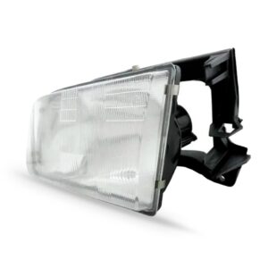 Farol S10 1996 1998 1999 Com Suporte Lente Acrílico 1ª Linha - Esquerdo/motorista