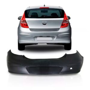 Parachoque Traseiro I30 2009 A 2012 Preto 1a Linha