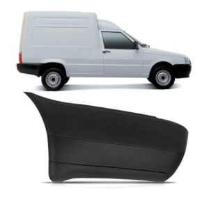 Polaina/ponteira Parachoque Fiorino Furgao 2004 A 2012. Lado Esquerdo