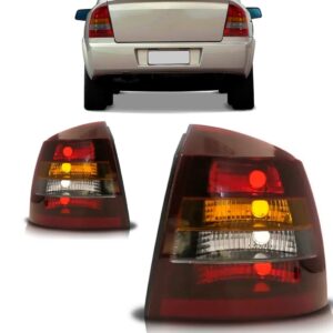 Sinaleira Traseira Astra Sedan 1998 A 2002 Tricolor/fume Lado Esquerdo
