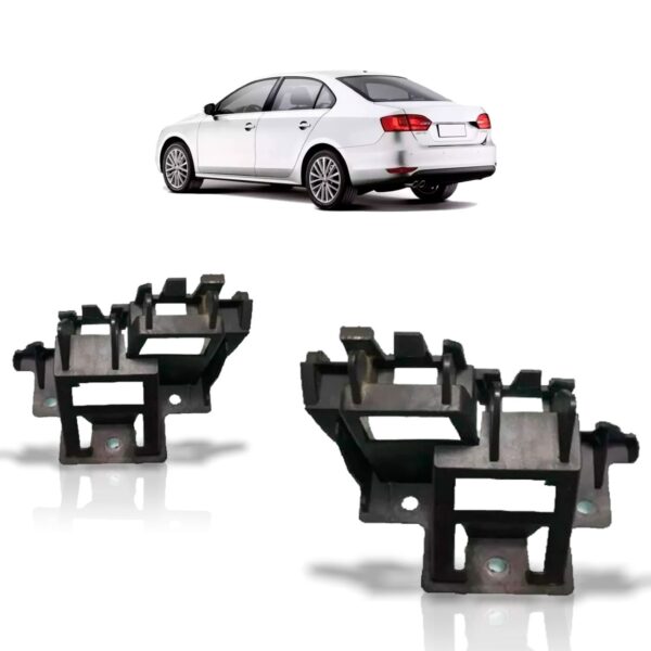 Guia Parachoque Traseiro Jetta 2011 A  2014 Lado Direito