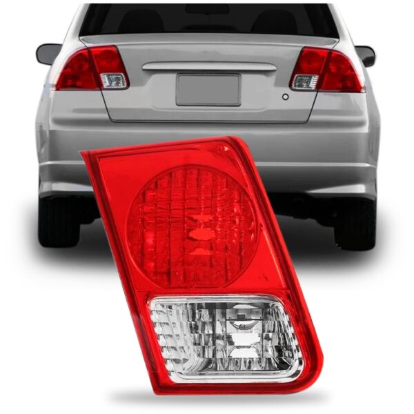 Lanterna Traseira Civic 2003 2004 2005 2006 Tampa Lado Esquerdo