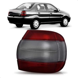 Lanterna Traseira Siena 96 A 00 Fume Lente Acrilico 1ª Linha Direito