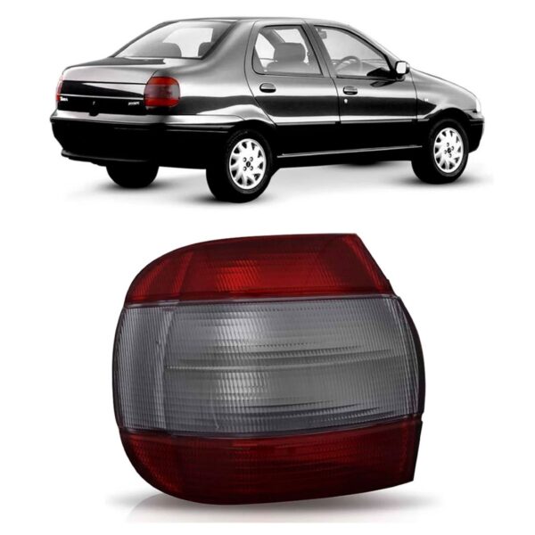 Lanterna Traseira Siena 1996 1997 1998 1999 2000 Fume Lado Esquerdo