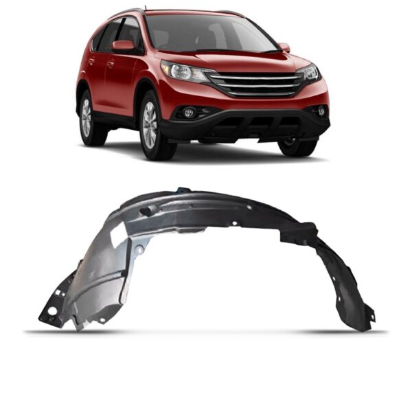 Protetor Caixa De Roda Dianteiro Crv 2012 13 2014 Parabarro Lado Direito