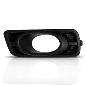 Moldura Milha Para Honda City 2012 2013 2014 Com Furo Lado Direito