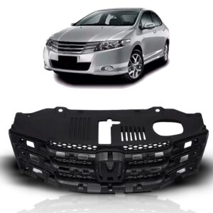 Grade Radiador Honda City 2009 2010 2011 1a Linha Preto