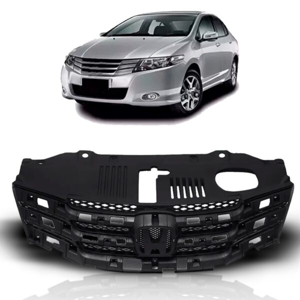 Grade Radiador Honda City 2009 2010 2011 1a Linha Preto