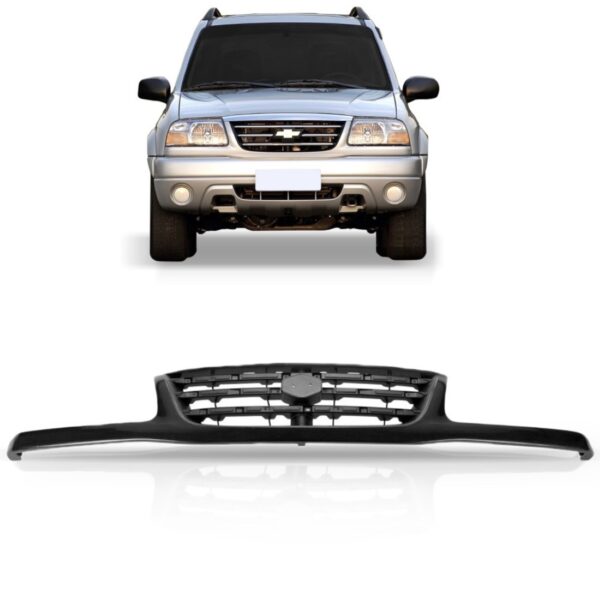 Tela Frontal Radiador Tracker 01 02 03 04 05 06 07 08 09 10 Preto