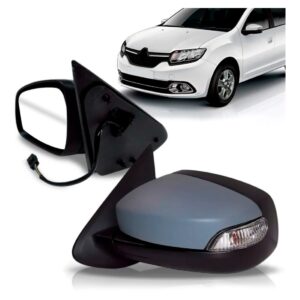 Retrovisor Sandero Logan 2015 A 2022 Com Pisca Seta Elétrico
