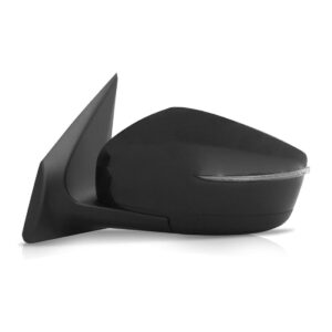 Retrovisor Versa 2016 2017 2018 Eletrico C/ Seta Fino Preto Lado Direito