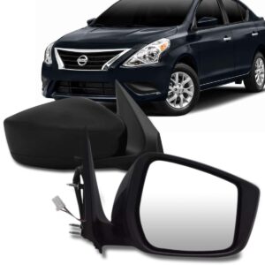 Retrovisor Versa 2015 2016 2017 2018 Eletrico Sem Pisca Lado Esquerdo