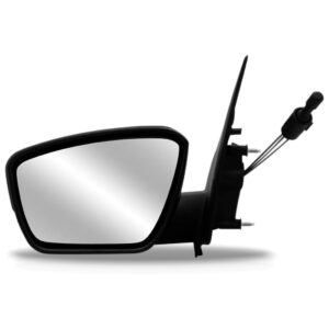 Retrovisor Ka 2015 A 2018 Com Controle Com Ressalto Primer Lado Esquerdo