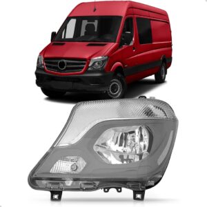 Farol Sprinter 2016 2017 2018 Elétrico Com Motor 1ª Linha Esquerdo/motorista