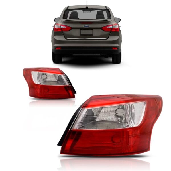 Lanterna Traseira Focus Sedan 2013 2014 2015 Lado Direito
