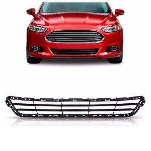 Tela Frontal Inferior Central Parachoque Fusion 13 14 15 16 Preto