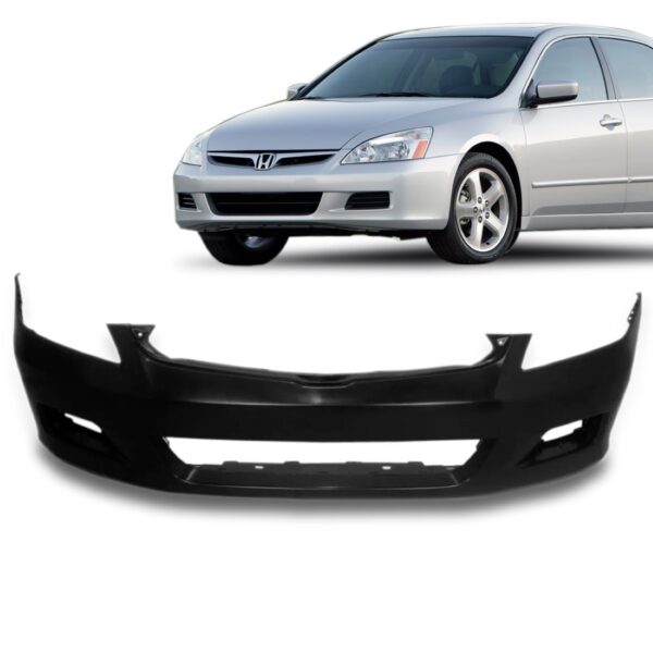 Parachoque Dianteiro Accord 2006 2007 Preto 1a Linha