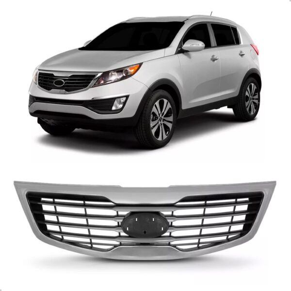 Grade Para Kia Sportage Ano 2011 2012 2013 2014 2015 Cromada Sim