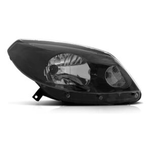 Farol Sandero 2012 2013 2014 Manual Máscara Negra 1ª Linha Direito/passageiro