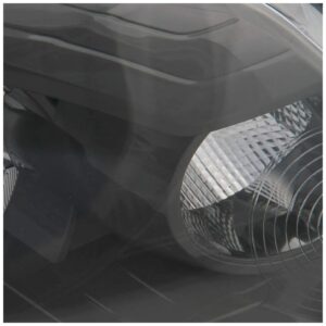 Farol Sandero 2012 2013 2014 Manual Máscara Cinza C/garantia Lado Esquerdo