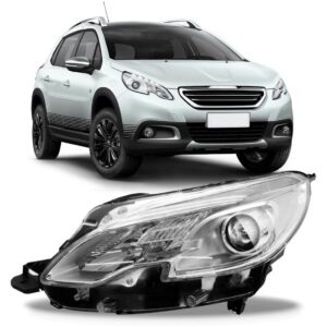 Farol Peugeot 2008 2015 2016 2017 Com Led Esquerdo/motorista