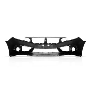 Parachoque Dianteiro Civic 2017 2018 2019 Liso 1a Linha  Preto