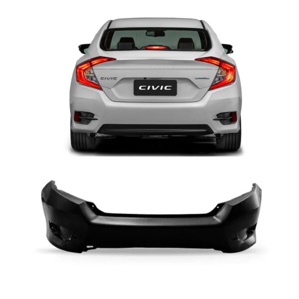 Parachoque Traseiro Para Civic G10 2017 2018 2019 2020 2021