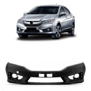 Parachoque Dianteiro City 2015 A 2017 Novo 1a Linha Novo Preto