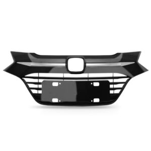 Grade Radiador Hrv 2015 2016 A 2017 Com Friso 1a Linha Preto Brilhante