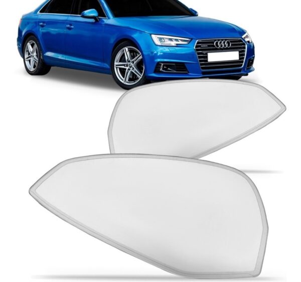 Lente Retrovisor Audi A4 2016 2017 2018 C/ Aquecedor Lado Esquerdo