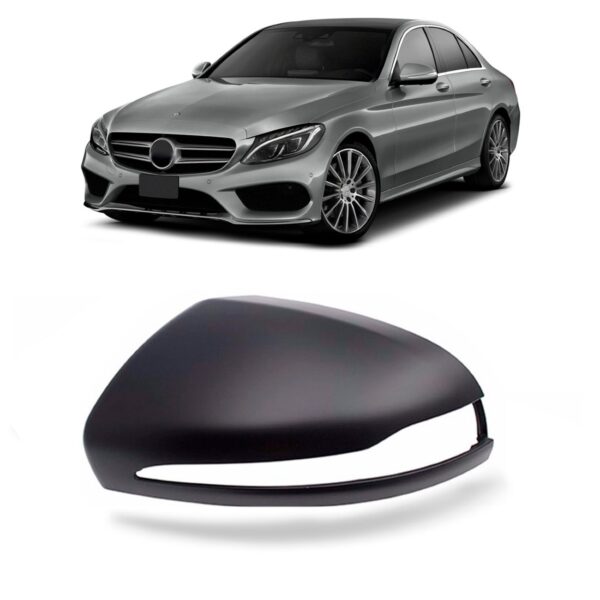 Capa Do Retrovisor Mercedes C180 C200 2015 A 2017 C/ Furo Le