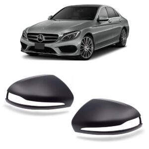 Capa Do Retrovisor Mercedes C180 C200 2015 A 2017 C/ Furo Le