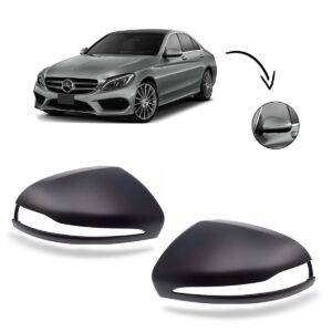 Capa Do Retrovisor Mercedes C180 C200 2015 A 2017 C/ Furo Le