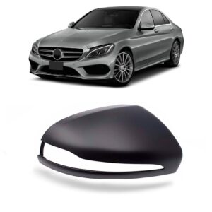Capa Retrovisor Mercedes Classe C 2015 16 17 2018 Com Furo Lado Direito