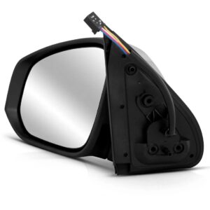 Retrovisor Hilux 2016 A 2021 Eletrico Sem Pisca Cromado Lado Esquerdo