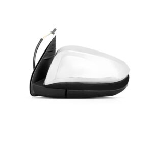 Retrovisor Hilux 2016 A 2021 Eletrico Sem Pisca Cromado Lado Esquerdo