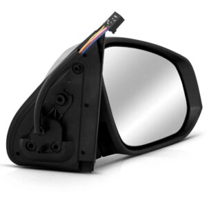 Retrovisor Hilux 2016 A 2021 Eletrico Sem Pisca Cromado Lado Direito