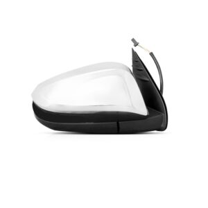Retrovisor Hilux 2016 A 2021 Eletrico Sem Pisca Cromado Lado Direito
