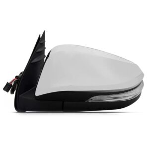 Retrovisor Hilux Srv 16 18 17 Cromado Eletrico Com Sinaleira Lado Esquerdo