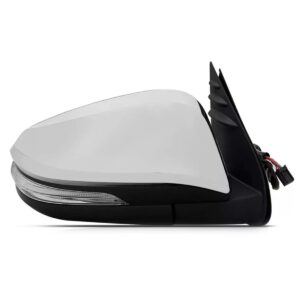Retrovisor Hilux Srv 16 18 17 Cromado Eletrico Com Sinaleira Lado Esquerdo