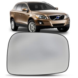 Lente Retrovisor Para Volvo Xc60 2008 2009 10 A 2017 C/ Base Lado Direito
