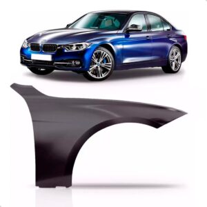 Paralama Para Bmw Serie 3 2013 2014 2015 2016 Sem Furo Pisca Lado Direito
