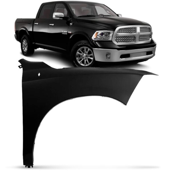 Paralama Dodge Ram 2012 A 2016 Com Furo Antena Lado Direito